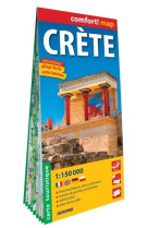 Crete 1/150.000 (carte grand format laminee)