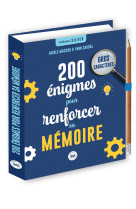 200 enigmes pour renforcer sa memoire - special seniors - crayon offert