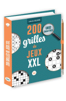 200 grilles de jeux xxl pour les seniors - crayon offert