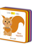 Livre calin mini feutrine - bon appetit