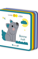 Livre câlin mini feutrine - bonne nuit