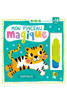 Livre accordeon - mon pinceau magique - animaux