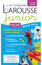 Le dictionnaire larousse junior poche - 7/11 ans - ce/cm