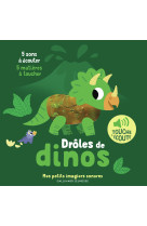 Droles de dinos - 5 sons a ecouter, 5 matieres a toucher