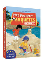 Mes premieres enquetes - en vacances - 5 histoires et des jeux