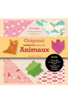 Origami traditionnel japonais - animaux - kit complet avec un livret et 120 feuilles