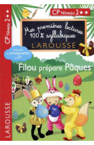 Premieres lectures syllabiques - filou prepare paques