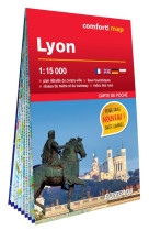 Lyon 1/15.000 (carte laminee format poche - plan de ville)