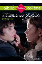 Bibliocollege - romeo et juliette, william shakespeare