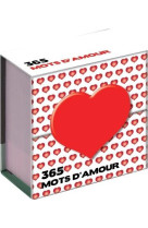 Mini calendrier - 365 mots d'amour