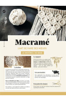 Macrame - l'art de faire des noeuds