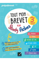 Tout mon brevet 2025 en studyfiches - 3e (toutes les matières)