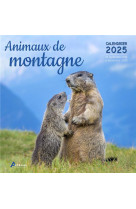 Calendrier animaux de montagne 2025