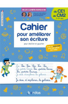 Les cahiers bordas - cahier pour ameliorer son ecriture du ce1 au cm2