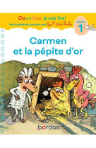 Cocorico je sais lire ! premieres lectures avec les p'tites poules - tome 36 carmen et la pepite d'o