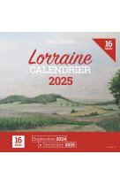 Calendrier 2025 - 16 mois - lorraine