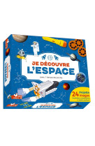 Je decouvre l'espace - coffret avec lampe