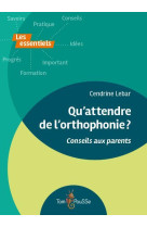 Qu'attendre de l'orthophonie ?