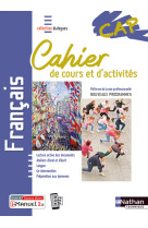 Français cap - cahier de cours et d'activités (dialogues) livre + licence élève - 2020