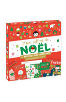 Mon coffret de noël - kit avec accessoires pour préparer les fêtes de noël