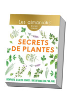 Almaniak secrets de plantes - calendrier, une info par jour