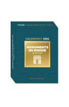 Grand calendrier almana'box monuments du monde en 365 jours 2024