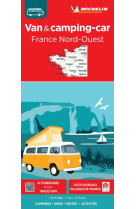 Carte nationale van & camping-car - france nord-ouest