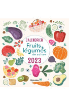 Calendrier fruits et légumes de saison 2023