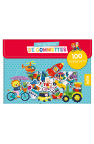 Ma pochette de gommettes - 100 gommettes  les transports