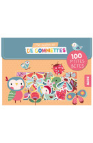 Ma pochette de gommettes - 100 gommettes les p'tites bêtes