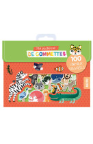 Ma pochette de gommettes - 100 animaux sauvages