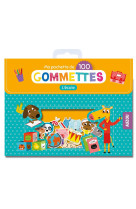 Ma pochette de gommettes - 100 gommettes l'école