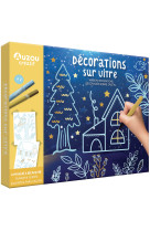 Mon coffret d'artiste - décorations sur vitre