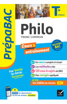 Prépabac - philo tle générale - bac 2025