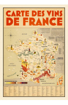 La carte des vins de france