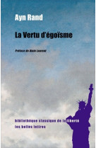 La vertu d’égoïsme