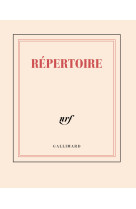 Répertoire littéraire (papeterie)