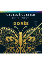 Cartes à gratter de lumière : dorée