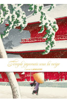 Carnet larousse - temple japonais sous la neige