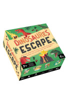 Dinosaures escape - boîte avec cartes et accessoires