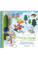 Pinceau magique - c'est l'hiver !