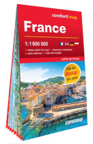 France 1/1.600.000 (carte format poche laminée)