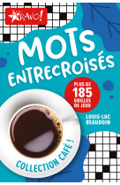 Café - mots entrecroisés