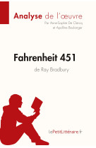 Fahrenheit 451 de ray bradbury (analyse de l'oeuvre)