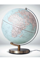 Globe 30 cm bleu lumineux