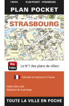 Strasbourg plan pocket 2023