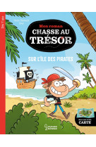 Mon roman chasse au tresor - sur l'île des pirates