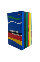 Coffret histoire d'une couleur en 6 volumes : bleu, noir, vert, rouge, blanc et jaune