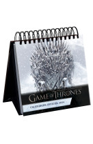 Games of thrones calendrier photos officiel 2024