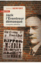 Jack l'éventreur démasqué